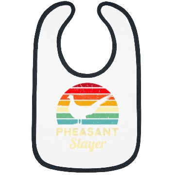 Discover Retro Pheasant Hunter Gift Bird Hunting vintages Fowl Hunt Bibs