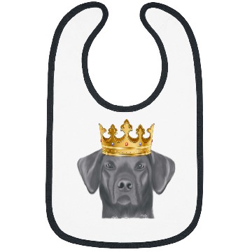 Discover Rhodesian Ridgeback Dog Wearing A Crown Bibs