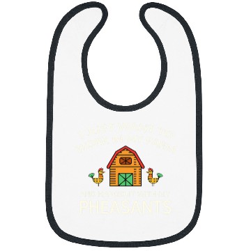 Discover Work In Farm And Hangout With Pheasant Farm Animals Bibs