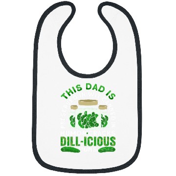 Discover Preserved in Wit Canned in Humor Cracks Dillicious Dad Puns Bibs