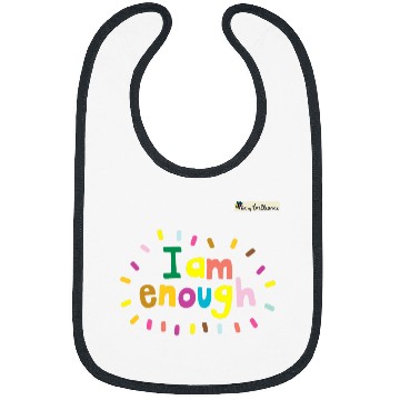 Discover I Am Enough Bibs