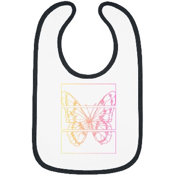 Discover Pastel Goth Aesthetic Butterfly Bibs
