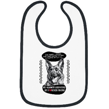 Discover German Shepherd 3 Bibs