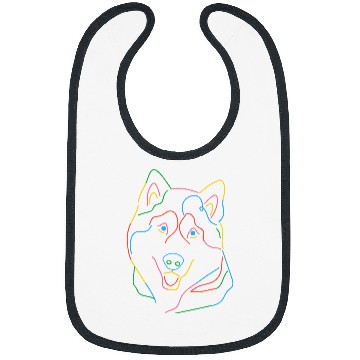 Discover Pride Husky Bibs