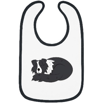 Discover Pajamas Child Snooze Light Child Border Collie Sleep Bibs