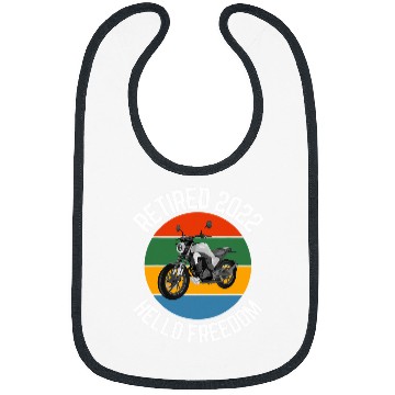 Discover Retired Biker 2Hello Freedom Motorcycle Bibs