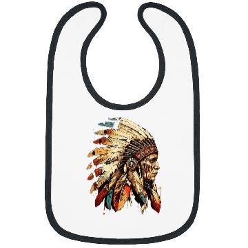 Discover Native American Dreamcatcher Indian Design 20 Bibs