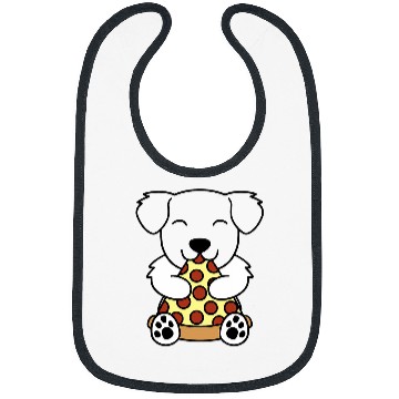 Discover Pizza Great Pyrenees Dog Bibs
