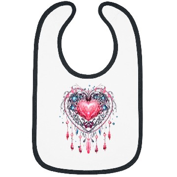 Discover Native American Dreamcatcher Indian Design 4 Bibs