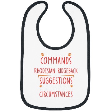 Discover rhodesian ridgeback Commands Bibs