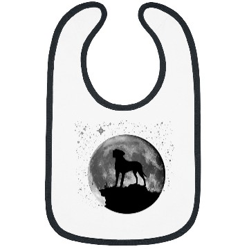 Discover Rhodesian Ridgeback Dog Moon Bibs