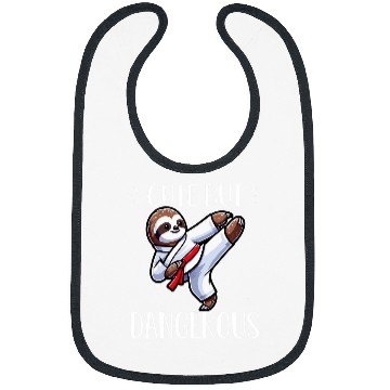 Discover Sloth Cute But Dangerous 3 Bibs