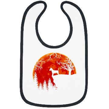 Discover Miniature Pinscher And Moon Halloween Bibs
