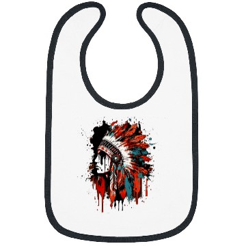 Discover Native American Dreamcatcher Indian Design 25 Bibs