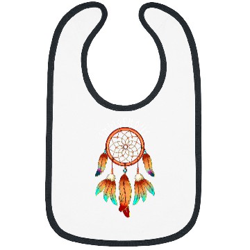 Discover Native American Dreamcatcher Indigenous Bibs
