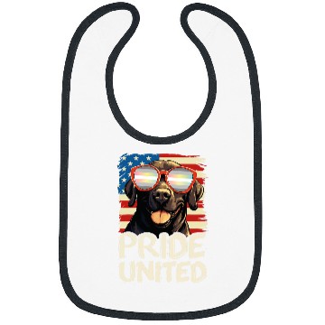 Discover Pride United Labrador Demifluid Flag Sunglasses Bibs