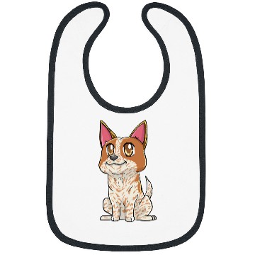 Discover Red Heeler Kawaii Bibs