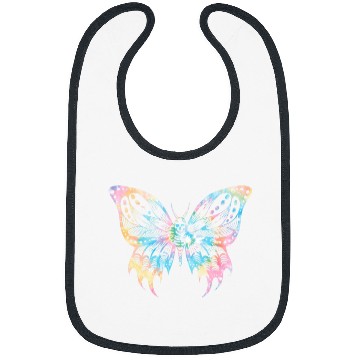 Discover Pastel Goth Tie Dye Skull Butterfly 2Pastel Goth Bibs