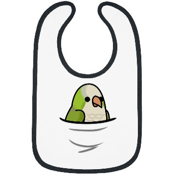 Discover Quaker Parrot Pocket Birds Range Bibs