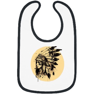 Discover Native American Dreamcatcher Indian Design 16 Bibs