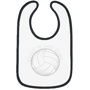 Discover Thats My Girl volleyball dad Bibs