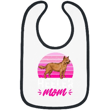 Discover Red Heeler Mom Australian Cattle Dog Mom Bibs