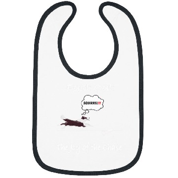 Discover Funny Dog Lover Fast Cat Squirrel with a Border Collie Bibs