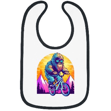 Discover Sasquatch Mountain Biker MTB Biking 1 Bibs