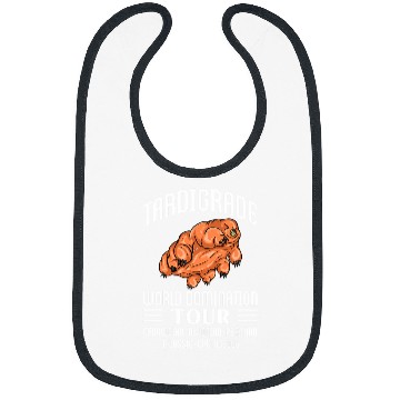Discover Tardigrade Waterbear Moss Piglets Microbiologist Biologist Bibs