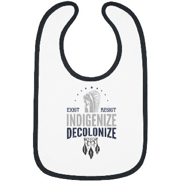 Discover Strong Resilient Indigenous or Indigenous Peoples Day 4 Bibs
