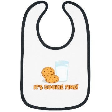 Discover Its Cookie Time Cookies and Milk Bibs
