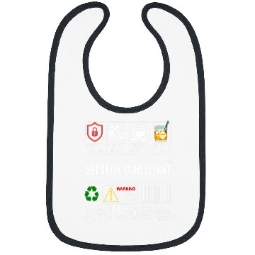 Discover Security Consultant Packaging Handling Coffee Whiskey Bibs