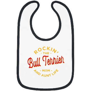Discover Pets Bull Terrier Owner Funny Single 1 Bibs