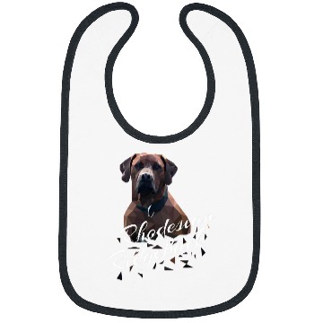 Discover Rhodesian Ridgeback geometric drawing Bibs