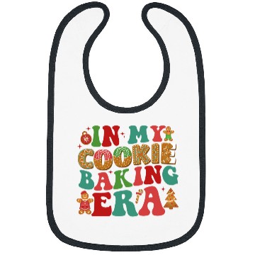 Discover In My Cookie Baking Era Baker Christmas Cookie Baking Crew Bibs
