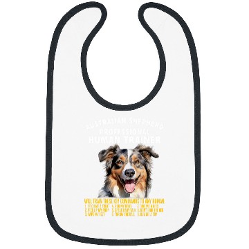 Discover Professional Human Trainer Australian Shepherd Bibs