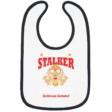 Discover Personal Stalker Dog Funny Cocker Spaniel Bibs