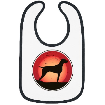 Discover Weimaraner Dog Retro 20 Bibs