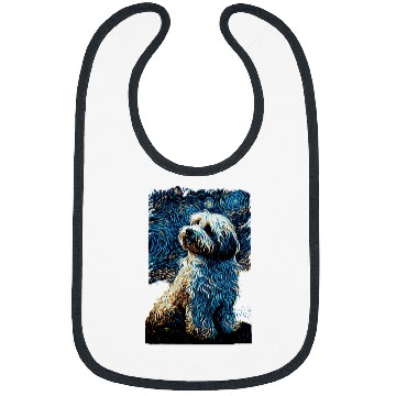 Discover Havanese Dog Starry Night Bibs