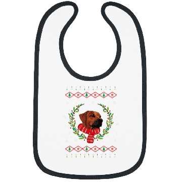 Discover Rhodesian Ridgeback Ugly X Mas Christmas Bibs