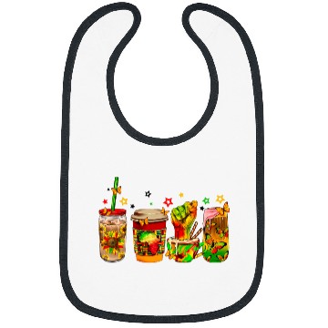 Discover Juneteenth Coffee Afro Freeish Since 1865 Independence Day Bibs
