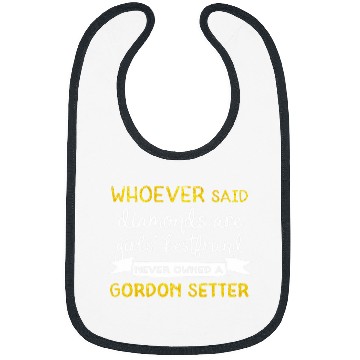 Discover Inspirational Statement Gordon Setter Dog Bibs