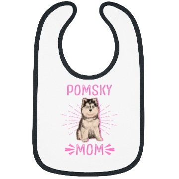 Discover Pomsky Mom Pomskies Dog Owner Pomsky Bibs
