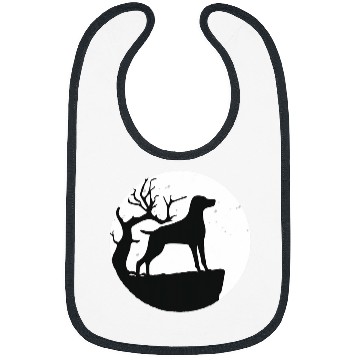 Discover Weimaraner Dog Retro 15 Bibs