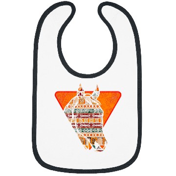 Discover Native American Geometric Horse 5 Bibs