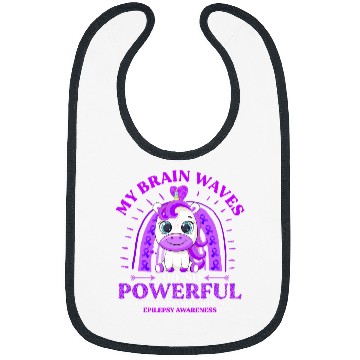 Discover My Brain Waves Are Powerful Doctor Study Epilepsy Awareness Bibs