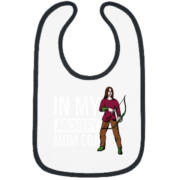 Discover In My Archery Mom Era Bibs