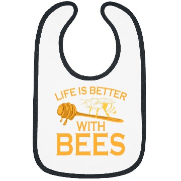 Discover Life Is Better With Bees Beekeeper Beekeeping Bibs