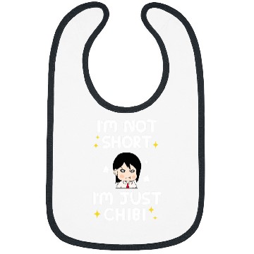 Discover Japanese Anime Gift Short Im Just Chibi Art Bibs
