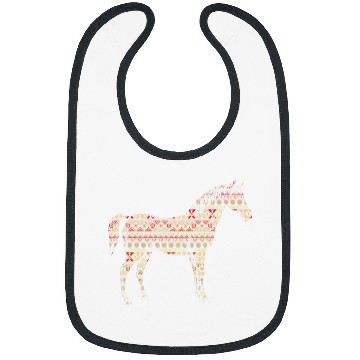 Discover Native American Geometric Horse 7 Bibs